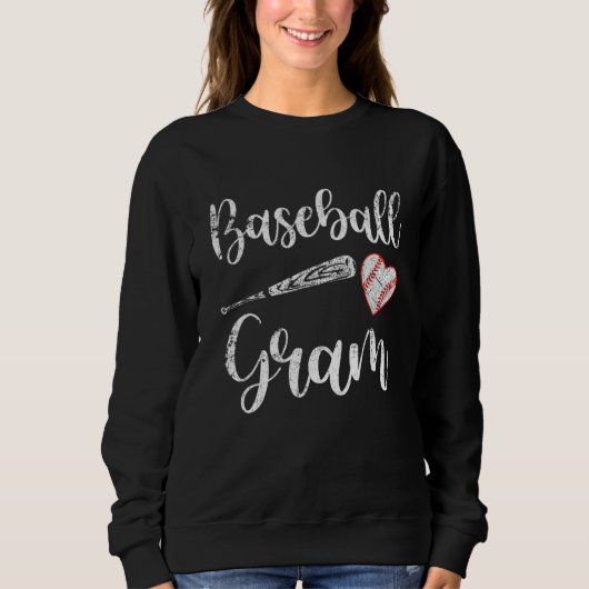 Vintage Baseball-Gramm Baseball Sweatshirt (Vorderseite)
