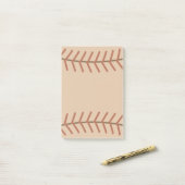 Vintage Baseball Notizblock Post It Notizen  (Auf Schreibtisch)