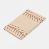 Vintage Baseball Notizblock Post It Notizen  (angewinkelt)