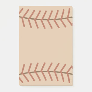 Vintage Baseball Notizblock Post It Notizen