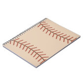 Vintage-Baseball-Notizbuch  Notizblock (Linke Seite)