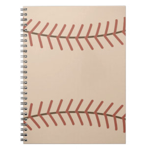 Vintage-Baseball-Notizbuch Notizblock