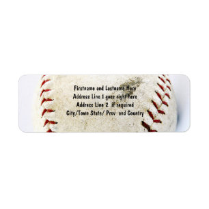 Vintage Baseball-oder Softball-Stiche