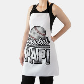 Vintage Baseball Papi abgenutztes Dad-Shirt-Design Schürze (InSitu)