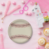 Vintage Baseball-Papier-Teller Pappteller (Party)