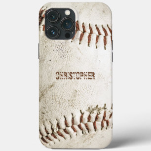 Vintage-Baseball Personalisiert iPhone 13 Pro Max Hülle