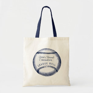 Vintage-Baseball, personalisierter Ball Tragetasche