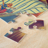 Vintage-Baseball-Pin-up Puzzle (Seite)