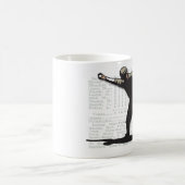 Vintage-Baseball-Pitcher-Tasse Kaffeetasse (Mittel)