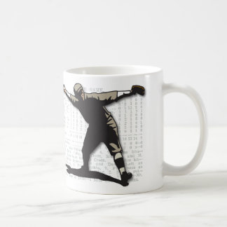 Vintage-Baseball-Pitcher-Tasse Kaffeetasse