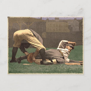 Vintage Baseball-Postkarte Postkarte