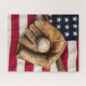 Vintage Baseball Puzzle (Horizontal)