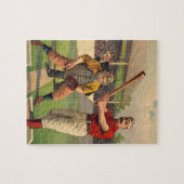 Vintage Baseball Puzzle (Horizontal)
