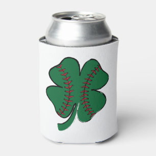 Vintage Baseball Shamrock St Patrick's Tag Dosenkühler