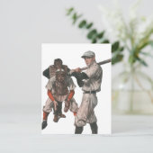 Vintage Baseball-Spieler (Stehend Vorderseite)