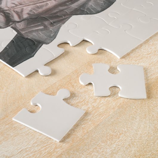 Vintage Baseball-Spieler Puzzle (Seite)