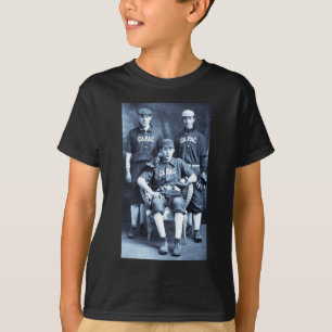Vintage Baseball-Spieler T-Shirt