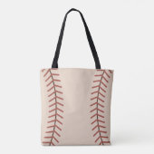 Vintage Baseball-Tote-Tasche Tasche (Rückseite)
