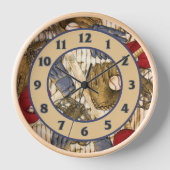 Vintage Baseball Uhr (Vorderseite)