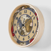 Vintage Baseball Uhr (Winkel)