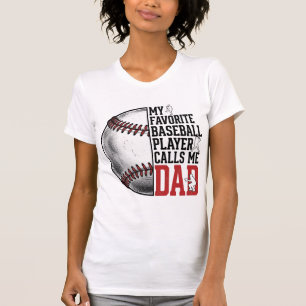 Vintage-Baseball-Vater-Grafik-T-Shirt mit Gravur_1 T-Shirt