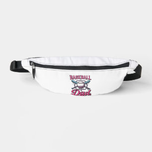 Vintage Baseball-Vater Gravur T-Shirt Design (2)_ Bauchtasche