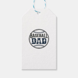 Vintage Baseball-Vater-Shirt-Design_1 Geschenkanhänger