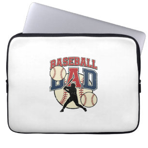 Vintage-Baseball-Vater-Shirt-Design_1 Laptopschutzhülle