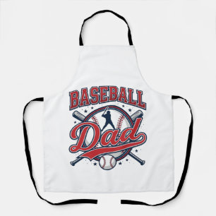 Vintage-Baseball-Vater-Shirt-Design_1 Schürze
