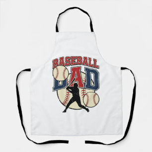 Vintage-Baseball-Vater-Shirt-Design_1 Schürze