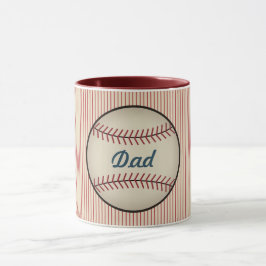 Vintage Baseball-Vater-Tasse Tasse