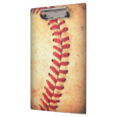 Vintage-Baseballball Klemmbrett (Links)