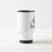 Vintage Baseballreise-Tasse Reisebecher (Mittel)
