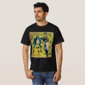 Vintage Baseballspieler beim Zuhause-Spiel T-Shirt (Vorne ganz)