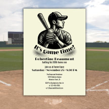 Vintage-Baseballspieler Herren 50. Geburtstag