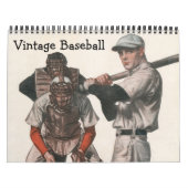 Vintage Baseballspieler, Mannschaften, Athleten Kalender (Titelbild)