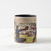 Vintage Baseballspieler Tasse (Zentrum)