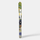 Vintage Baseballspieler und Polizeiwache Case-Mate iPhone Hülle (Rückseite / Links)