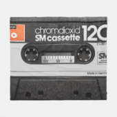 Vintage BASF-Kassette: Sammlerelement Fleecedecke (Vorderseite (Horizontal))