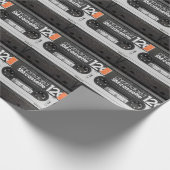 Vintage BASF-Kassette: Sammlerelement Geschenkpapier (Ecke)