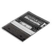 Vintage BASF-Kassette: Sammlerelement Notizblock (Linke Seite)