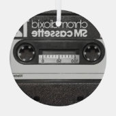 Vintage BASF-Kassette: Sammlerelement Ornament Aus Glas (Rückseite)