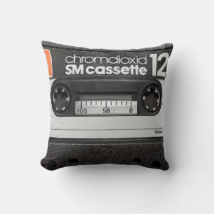Vintage BASF-Kassette: Sammlerstück Kissen