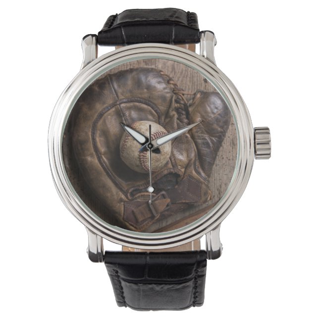 Vintage Basisausrüstung Armbanduhr (Vorderseite)