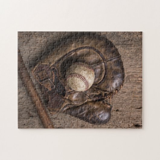 Vintage Basisausrüstung Puzzle (Horizontal)