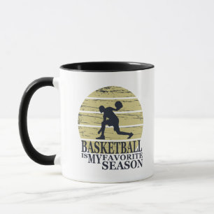 Vintage Basketball ist meine Lieblings-Saison Tasse