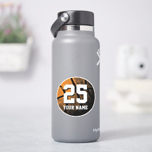Vintage-Basketball-Trikotnummer-Vinyl-Aufkleber  Aufkleber