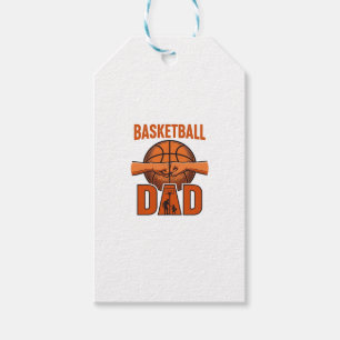 Vintage Basketball-Vater-Gravur-Shirt-Design_1 Geschenkanhänger