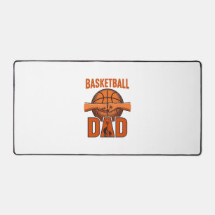 Vintage Basketball-Vater-Shirt-Design_1 Schreibtischunterlage
