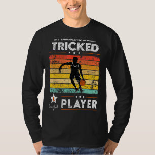 Vintage Basketballfähigkeiten Drilling 1 Player Ba T-Shirt